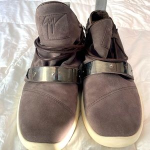 Authentic Giuseppe Zanotti Soft Leather Sneakers ,EU43 / US 10